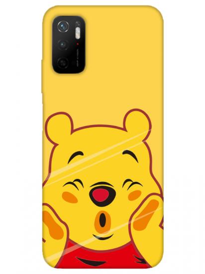 Redmi Note 11SE Winnie The Pooh Sarı Telefon Kılıfı