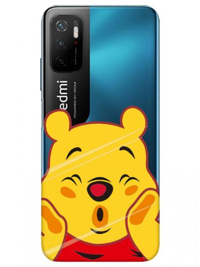 Redmi Note 11SE Winnie The Pooh Şeffaf Telefon Kılıfı