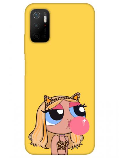 Redmi Note 11SE Powerpuff Girls Sarı Telefon Kılıfı