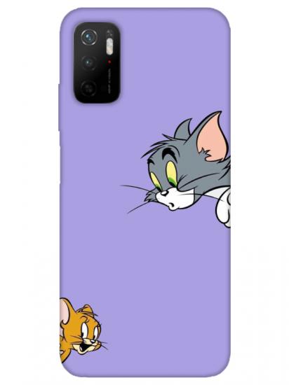 Redmi Note 11SE Tom And Jerry Lila Telefon Kılıfı