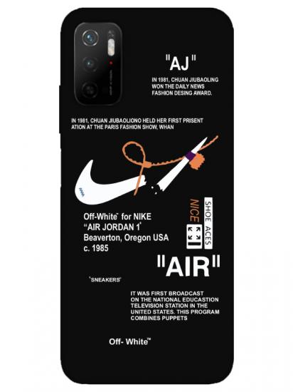 Redmi Note 11SE Nike Air Siyah Telefon Kılıfı