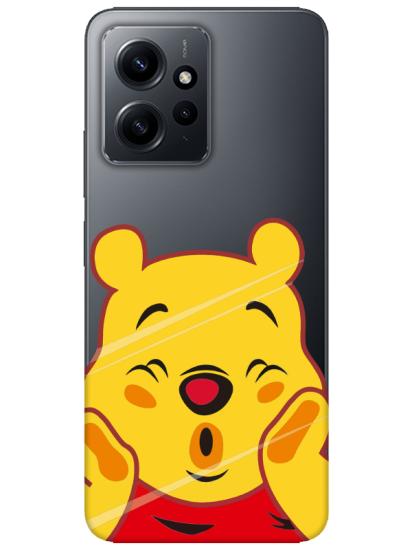 Redmi Note 12 4g Winnie The Pooh Şeffaf Telefon Kılıfı