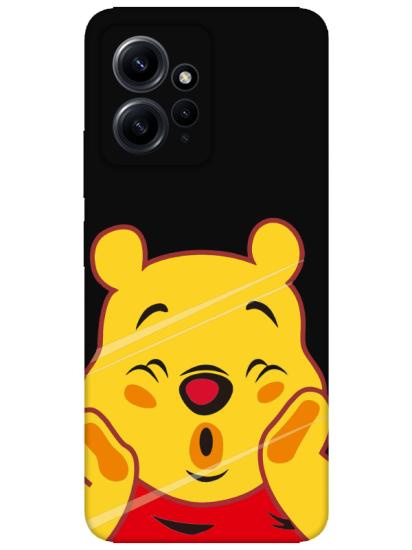 Redmi Note 12 4g Winnie The Pooh Siyah Telefon Kılıfı