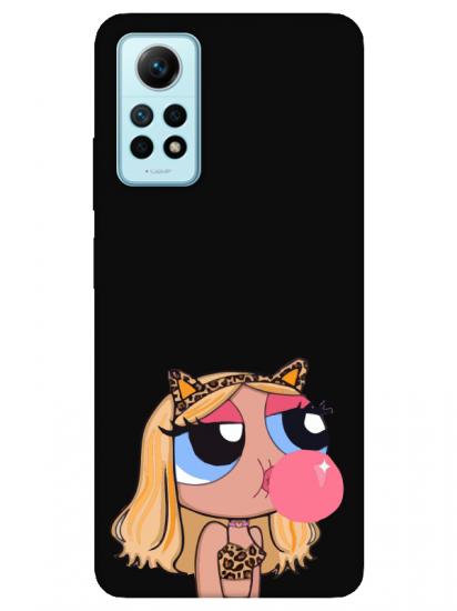 Redmi Note 12 Pro Powerpuff Girls Siyah Telefon Kılıfı