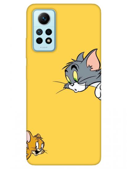 Redmi Note 12 Pro Tom And Jerry Sarı Telefon Kılıfı