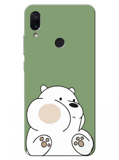 Redmi Note 7 Panda Yeşil Telefon Kılıfı