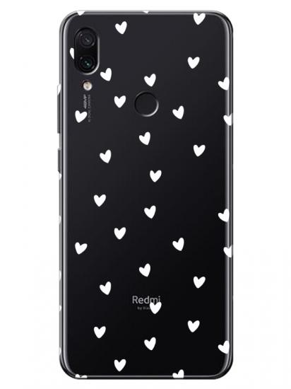 Redmi Note 7 Minik Kalpler Şeffaf Telefon Kılıfı