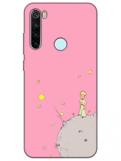 Redmi Note 8 Küçük Prens Pembe Telefon Kılıfı