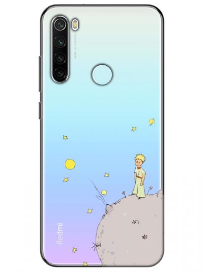 Redmi Note 8 Küçük Prens Şeffaf Telefon Kılıfı