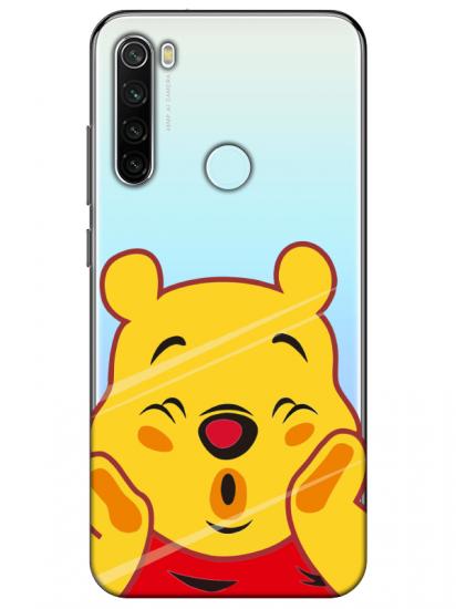 Redmi Note 8 Winnie The Pooh Şeffaf Telefon Kılıfı