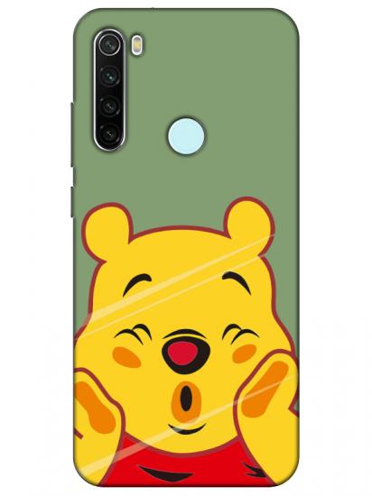 Redmi Note 8 Winnie The Pooh Yeşil Telefon Kılıfı