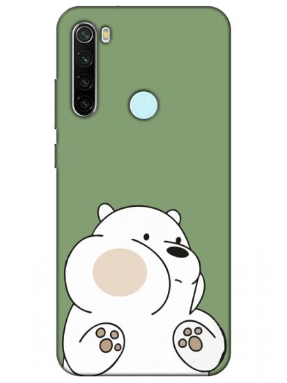 Redmi Note 8 Panda Yeşil Telefon Kılıfı