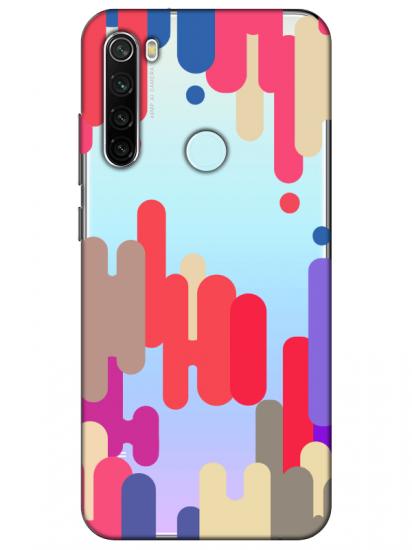 Redmi Note 8 Pop Art Şeffaf Telefon Kılıfı