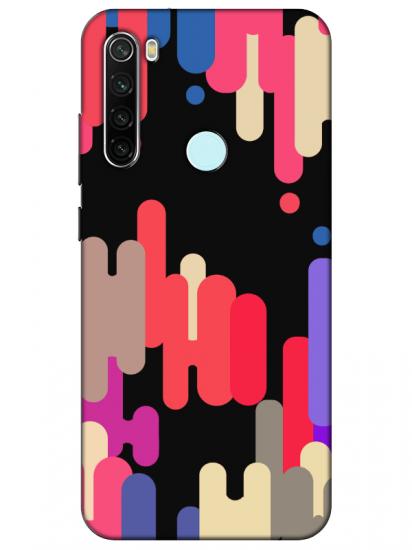 Redmi Note 8 Pop Art Siyah Telefon Kılıfı