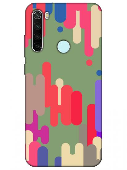 Redmi Note 8 Pop Art Yeşil Telefon Kılıfı