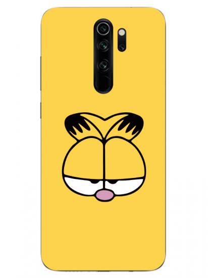 Redmi Note 8 Pro Garfield Sarı Telefon Kılıfı