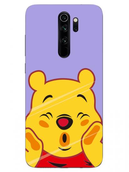 Redmi Note 8 Pro Winnie The Pooh Lila Telefon Kılıfı