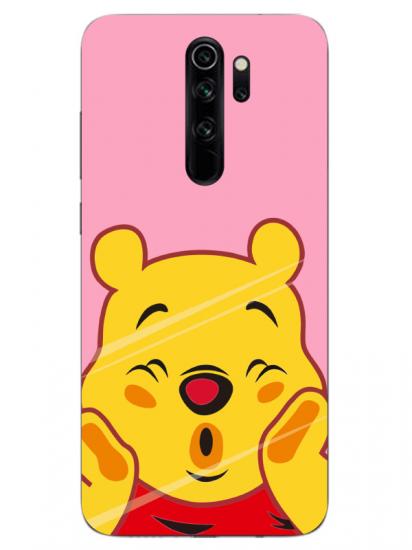 Redmi Note 8 Pro Winnie The Pooh Pembe Telefon Kılıfı