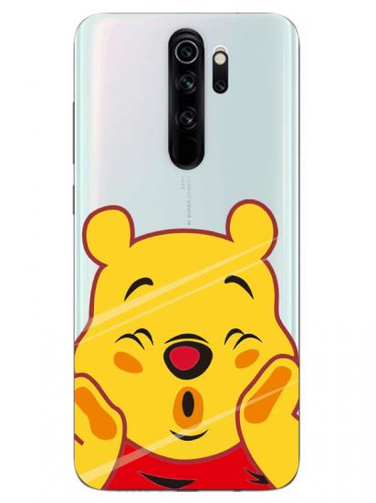 Redmi Note 8 Pro Winnie The Pooh Şeffaf Telefon Kılıfı