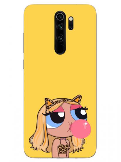 Redmi Note 8 Pro Powerpuff Girls Sarı Telefon Kılıfı