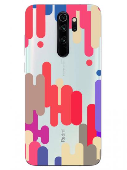 Redmi Note 8 Pro Pop Art Şeffaf Telefon Kılıfı