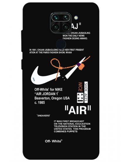 Redmi Note 9 Nike Air Siyah Telefon Kılıfı