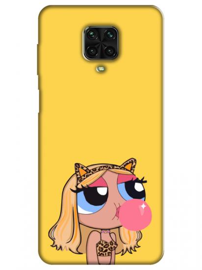 Redmi Note 9 Pro Powerpuff Girls Sarı Telefon Kılıfı