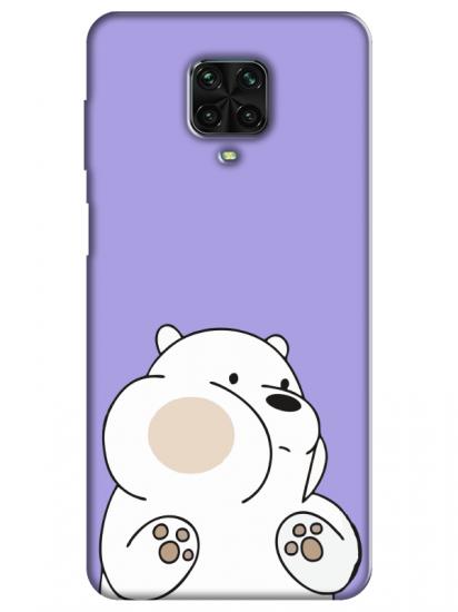 Redmi Note 9 Pro Panda Lila Telefon Kılıfı