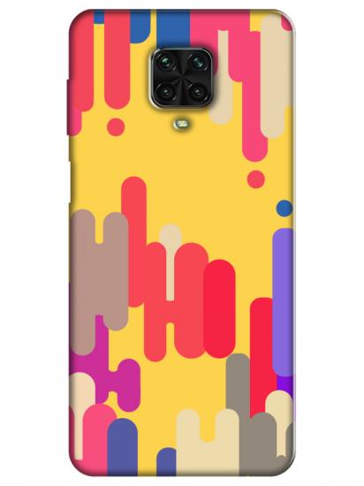 Redmi Note 9 Pro Pop Art Sarı Telefon Kılıfı