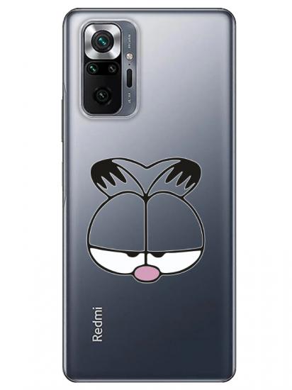 Redmi Note 10 Pro Garfield Şeffaf Telefon Kılıfı