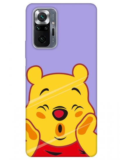 Redmi Note 10 Pro Winnie The Pooh Lila Telefon Kılıfı