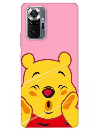 Redmi Note 10 Pro Winnie The Pooh Pembe Telefon Kılıfı