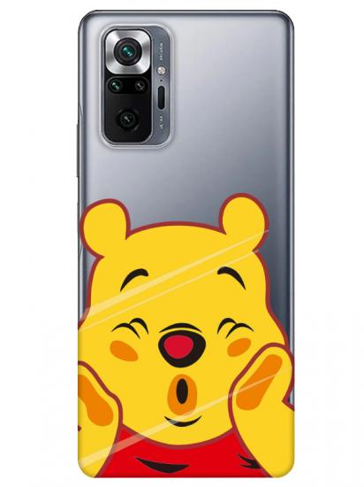 Redmi Note 10 Pro Winnie The Pooh Şeffaf Telefon Kılıfı