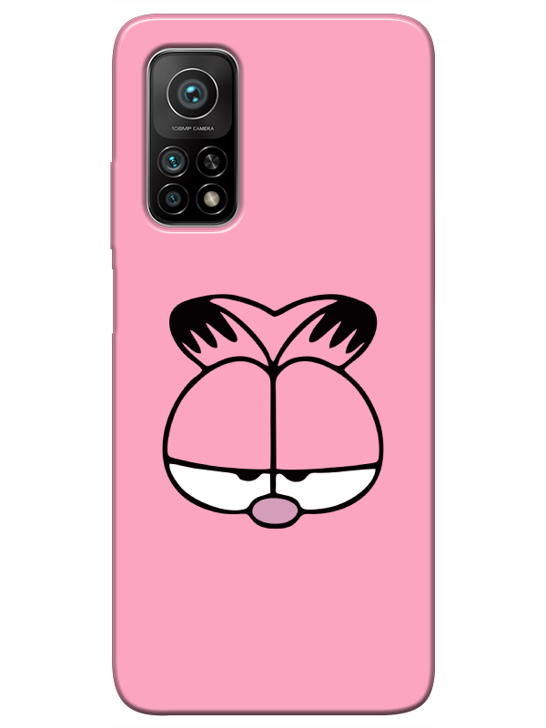 Xiaomi%20Mi%2010T%20Pro%20Garfield%20Pembe%20Telefon%20Kılıfı