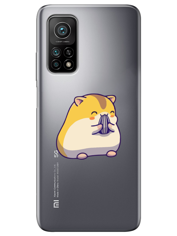 Xiaomi%20Mi%2010T%20Pro%20Sevimli%20Hamster%20Şeffaf%20Telefon%20Kılıfı