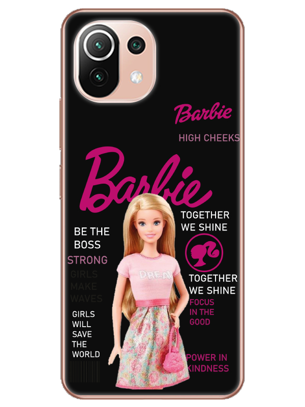 Xiaomi%20Mi%2011%20Barbie%20Siyah%20Telefon%20Kılıfı