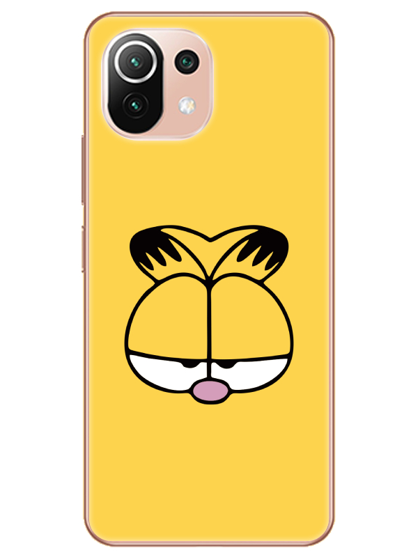 Xiaomi%20Mi%2011%20Garfield%20Sarı%20Telefon%20Kılıfı