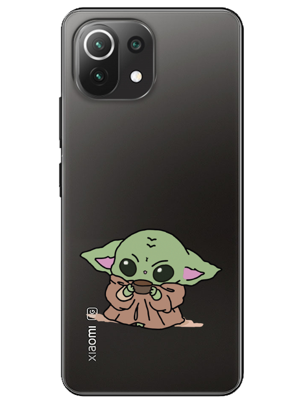 Xiaomi%20Mi%2011%20Lite%20Baby%20Yoda%20Şeffaf%20Telefon%20Kılıfı