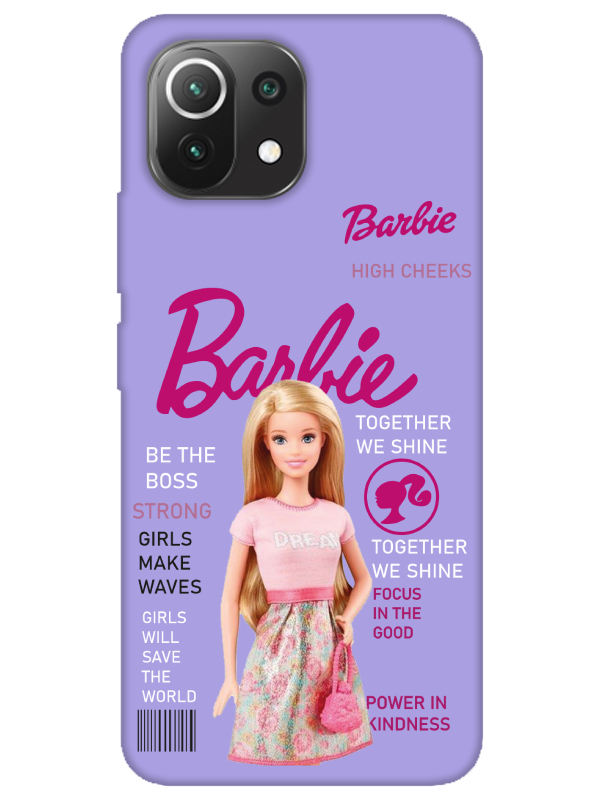 Xiaomi%20Mi%2011%20Lite%20Barbie%20Lila%20Telefon%20Kılıfı