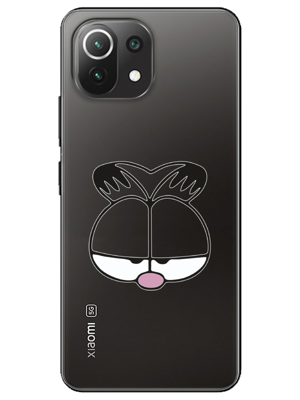 Xiaomi%20Mi%2011%20Lite%20Garfield%20Şeffaf%20Telefon%20Kılıfı