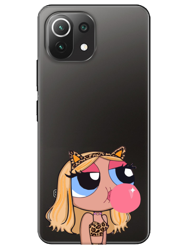 Xiaomi%20Mi%2011%20Lite%20Powerpuff%20Girls%20Şeffaf%20Telefon%20Kılıfı