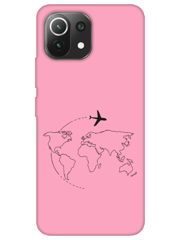 Xiaomi%20Mi%2011%20LiteFace%20Art%20Pembe%20Telefon%20Kılıfı