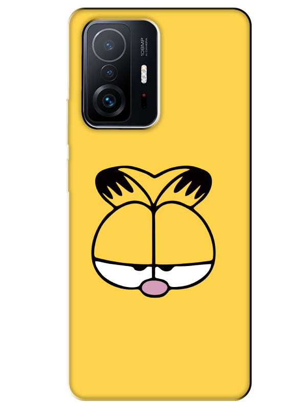 Xiaomi%20Mi%2011T%20Garfield%20Sarı%20Telefon%20Kılıfı