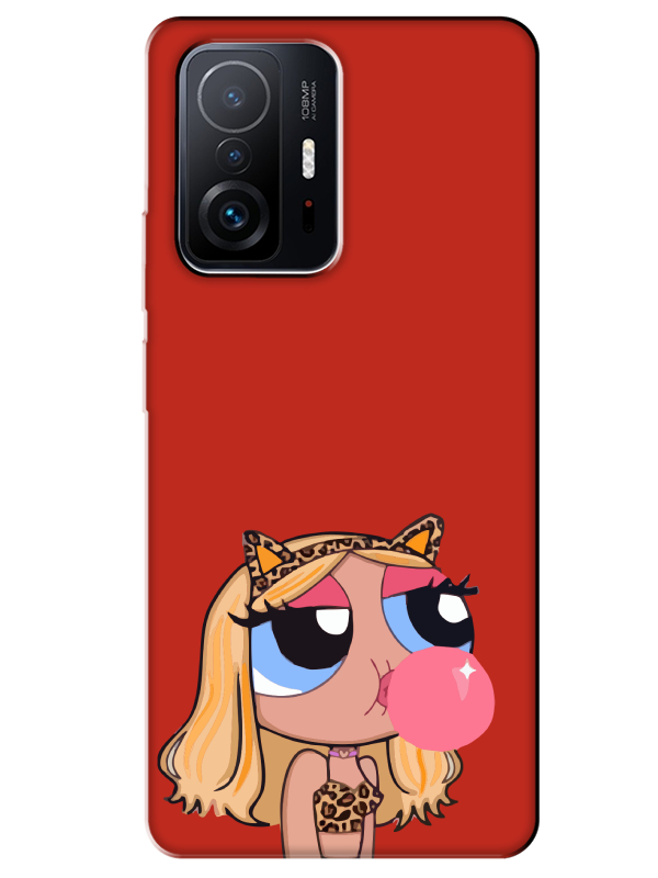 Xiaomi%20Mi%2011T%20Powerpuff%20Girls%20Kırmızı%20Telefon%20Kılıfı