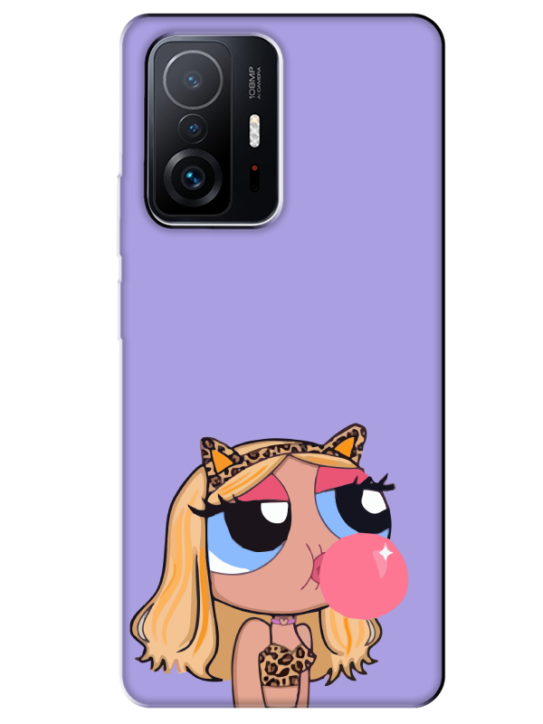 Xiaomi%20Mi%2011T%20Powerpuff%20Girls%20Lila%20Telefon%20Kılıfı