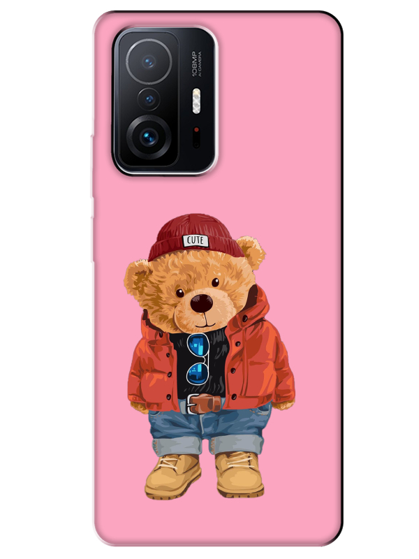 Xiaomi%20Mi%2011T%20Teddy%20Bear%20Pembe%20Telefon%20Kılıfı