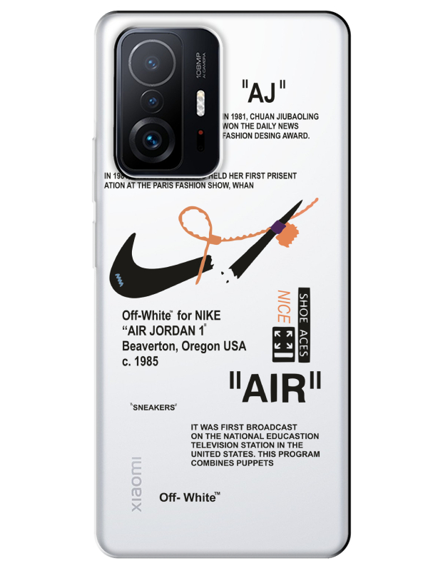 Xiaomi%20Mi%2011T%20Nike%20Air%20Şeffaf%20Telefon%20Kılıfı