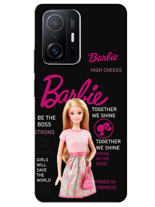 Xiaomi%20Mi%2011T%20Pro%20Barbie%20Siyah%20Telefon%20Kılıfı