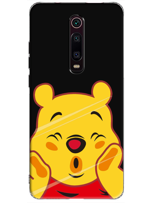 Xiaomi%20Mi%209T%20Winnie%20The%20Pooh%20Siyah%20Telefon%20Kılıfı