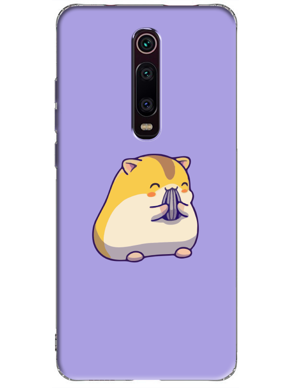 Xiaomi%20Mi%209T%20Sevimli%20Hamster%20Lila%20Telefon%20Kılıfı